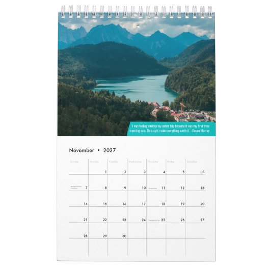 Ihr Reisekalender 2022 Kalender (Nov 2027)