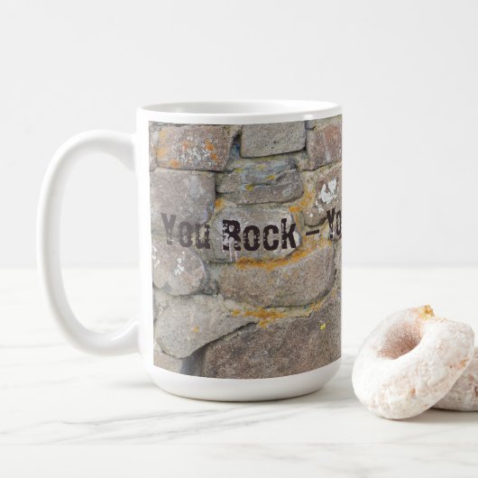 Ihr Rock Coffee Tasse (Mit Donut)