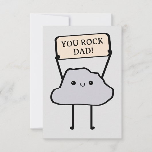 IHR ROCK DANKESKARTE (Vorderseite)