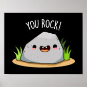 Ihr Rock Funny Geology Pub Dark BG Poster (Vorne)