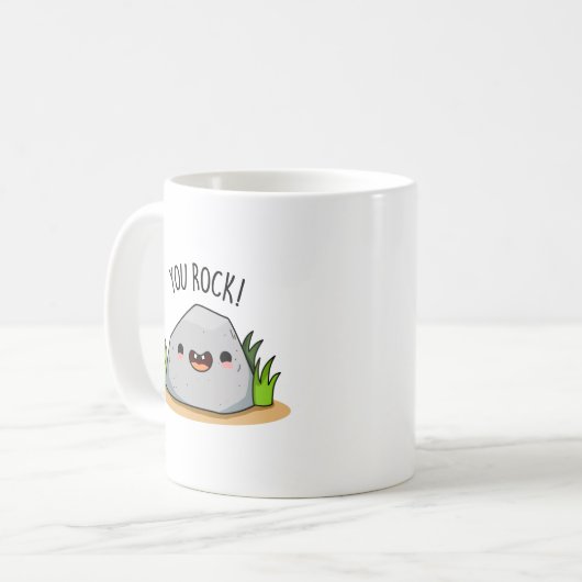 Ihr Rock Funny Geology Pub Kaffeetasse (Vorderseite Links)