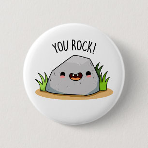 Ihr Rock Funny Rock Geology Pub Button