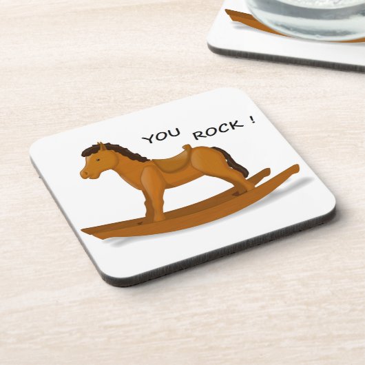 IHR ROCK GETRÄNKEUNTERSETZER (Linke Seite)