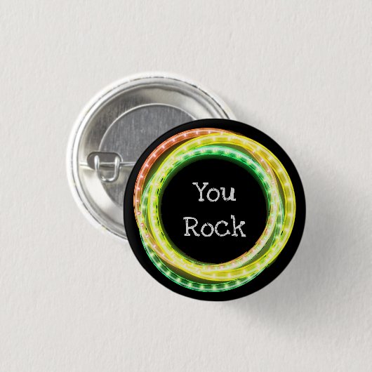 Ihr Rock Hula Hoop Lights Button (Vorne & Hinten)