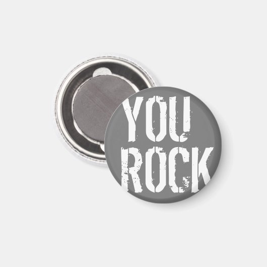 Ihr Rock - Magnet (Vorderseite/Rückseite)