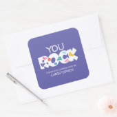 Ihr Rock Rock Climbing Danke Sticker (Umschlag)