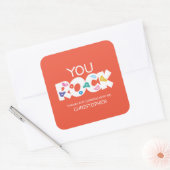 Ihr Rock Rock Climbing Danke Sticker (Umschlag)