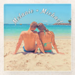 Ihr romantischer Foto Glass Untersetzer mit Indivi<br><div class="desc">Benutzerdefiniertes Foto und Name Text Glass Untersetzer - Einzigartiges Design Personalisierten Paar / Familie / Freunde oder Hochzeitsglas Untersetzer Geschenk - Fügen Sie Ihr Foto und Namen / Text / mehr - Vergrössern, verschieben oder entfernen und hinzufügen Elemente / Bild mit Anpassungs-Tool ! Wählen Sie Schriftart / Größe / Farbe!...</div>