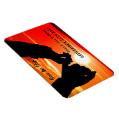 Ihr romantisches Foto benutzerdefiniert Speichern  Magnet (Rechte Seite)