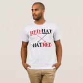 Ihr ROTER HAT = HATROT T-Shirt (Vorne ganz)