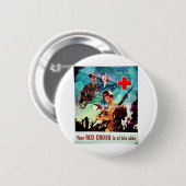 Ihr rotes Kreuz Button (Vorne & Hinten)