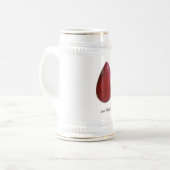 Ihr Rubin-Mag! Bierglas (Vorderseite Links)