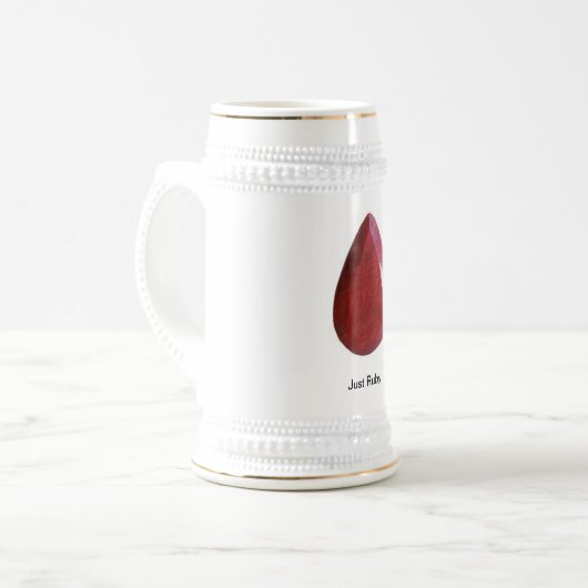 Ihr Rubin-Mag! Bierglas (Vorderseite Links)