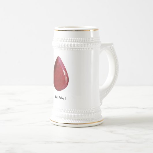 Ihr Rubin-Mag! Bierglas (VorderseiteRechts)