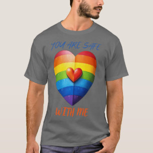 Ihr Safe mit mir schützt Trans Kinder T-Shirt