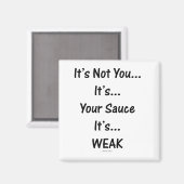 Ihr Sauce Magnet (Vorderseite/Rückseite)