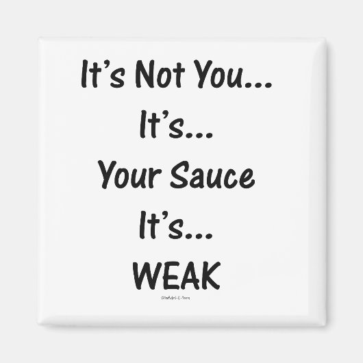 Ihr Sauce Magnet (Vorne)