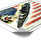 Ihr Schlachtschiff Poster (Ecke)