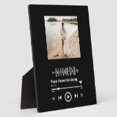 Ihr schöner Moment und Ihr Lieblingslied Gemeinsam Fotoplatte (Seite)