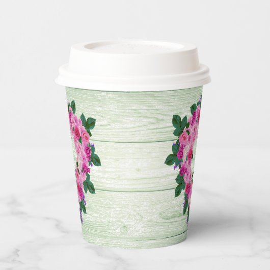 Ihr schönes Herz Pappbecher (Links)