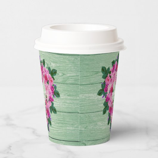 Ihr schönes Herz Pappbecher (Rechts)