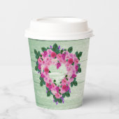 Ihr schönes Herz Pappbecher (Vorderseite)