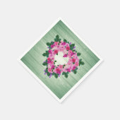 Ihr schönes Herz Serviette (Ecke)