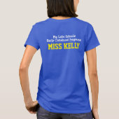 Ihr Schulfrühe Kindheit "SPIEL" Entwurf T-Shirt (Rückseite)