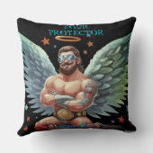 Ihr Schütze Angel Show Wrestler Kissen (Rückseite)