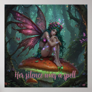 Ihr Schweigen war ein Zauber Poster