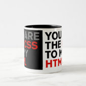 Ihr seid CSS für mein HTML Zweifarbige Tasse (Mittel)
