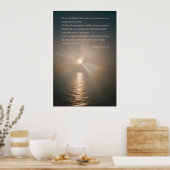 Ihr seid das Licht der Welt Poster (Küche)