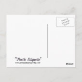 Ihr seid deprimierend postkarte (Rückseite)