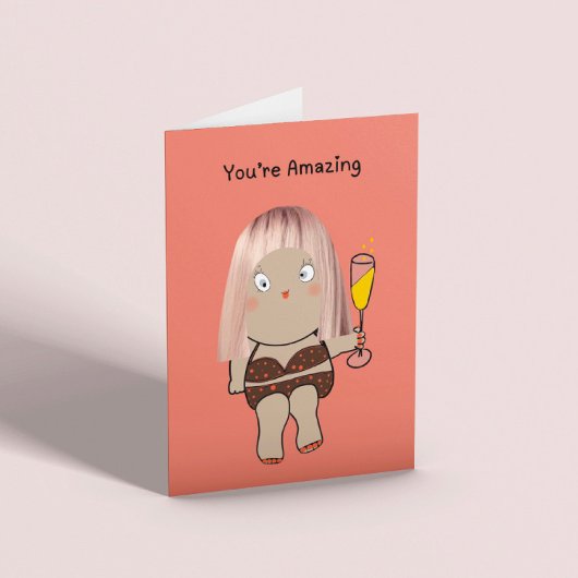 Ihr seid erstaunliche Glückwünsche Karte