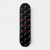 Ihr seid gescholten Skateboard Deck / Fischknochen (Vorne)