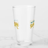 Ihr seid mein Sonnenblumenangebot Glas (Rechts)