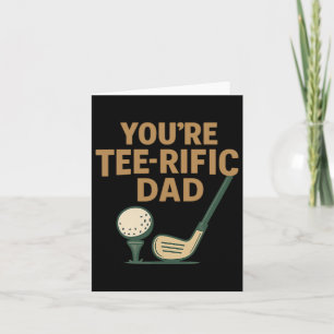 Ihr seid T-Shirt-Vater Funny Golf Lover Karte