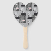 Ihr, Seiner und Elfenbeinfan Fächer (Vorderseite)