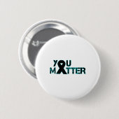Ihr Selbstmordverhütung Depression Bewusstsein Button (Vorne & Hinten)