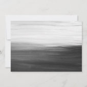 Ihr Service als Ring Bearer Black Chalkboard Bow Einladung (Rückseite)