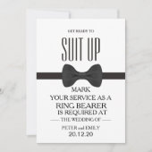 Ihr Service als RING BEARY Einladung (Vorderseite)