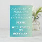 Ihr Service als Trauzeuge-Anfrage Einladung (Stehend Vorderseite)