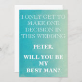 Ihr Service als Trauzeuge-Anfrage Einladung (Vorne/Hinten)