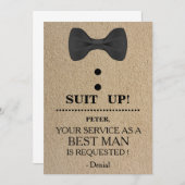 Ihr Service als Trauzeuge-Anfrage Einladung (Vorne/Hinten)