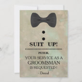 Ihr Service als Trauzeuge - Aufforderung Einladung (Vorderseite)