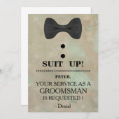 Ihr Service als Trauzeuge - Aufforderung Einladung (Vorne/Hinten)