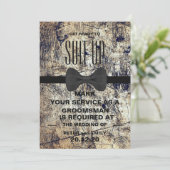 Ihr Service als Trauzeuge Einladung (Stehend Vorderseite)