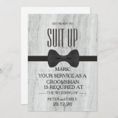 Ihr Service als Trauzeuge Einladung (Vorne/Hinten)