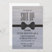 Ihr Service als Trauzeuge Einladung (Vorne/Hinten)