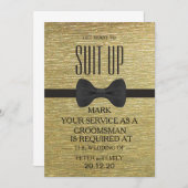 Ihr Service als Trauzeuge Einladung (Vorne/Hinten)